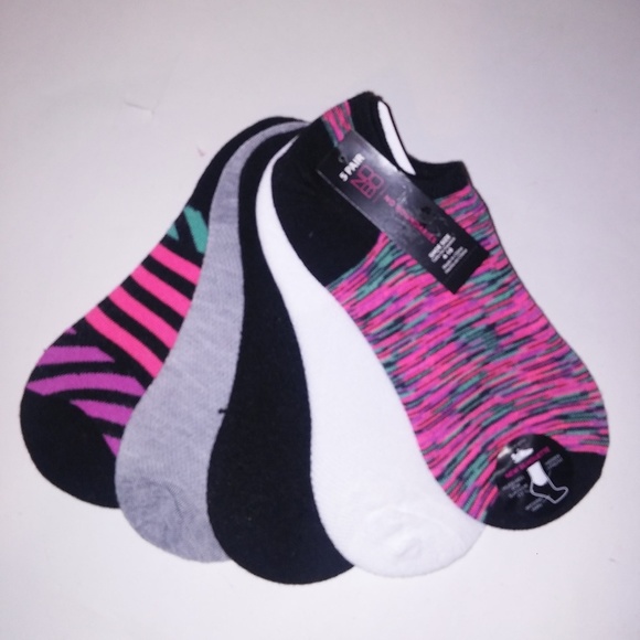 Set of 5 No Boundaries‎ Socks - Picture 1 of 3